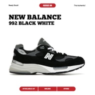 New Balance 992 Black White 100% Original Sneakers Casual Men Women Shoes Ori Shoes Men Shoes Women Running Shoes New Balance Original