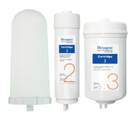 Cosway Water Filter Hexagon Cartridge 2 – Alkali Block  or FULL SET (Cosway Hexagon System 2 Water F