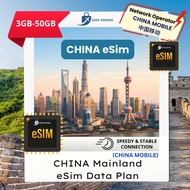 【eSim】China eSim 5G l eSim China Mobile (3GB-30GB) Unlimited Data eSim I ET Travel eSim