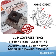 Yamaha Original RXZ Y125ZR / Y15ZR Y16ZR / Lagenda FI EZ115 / NVX / LC135 V1-V8 Nut Spring / Clip Co