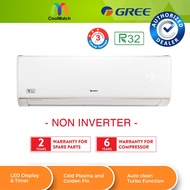 GREE 1.0HP / 1.5HP / 2.0HP NON INVERTER AIR CONDITIONER