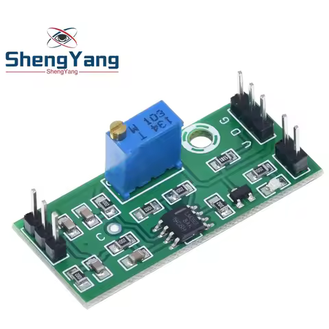 1/2/5PCS LM393 3.5-24V Voltage Comparator Module High Level Output Analog Comparator Control With LE