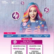 CELCOM POSTPAID MEGA UNLIMITED 80/98/148 XPAX LITE 28/38/58 (KEKAL NO LAMA)