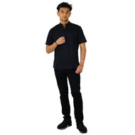 KEMEJA DEVAGO Men's Arvin Shanghai Collar Shirt, Trendy, Hits, M-2XL