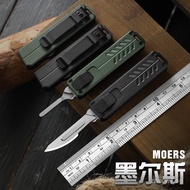 Cross-border hot sale EDC Straight Out Utility Knife Unboxing and Delivery Knife Outdoor Mini Portab