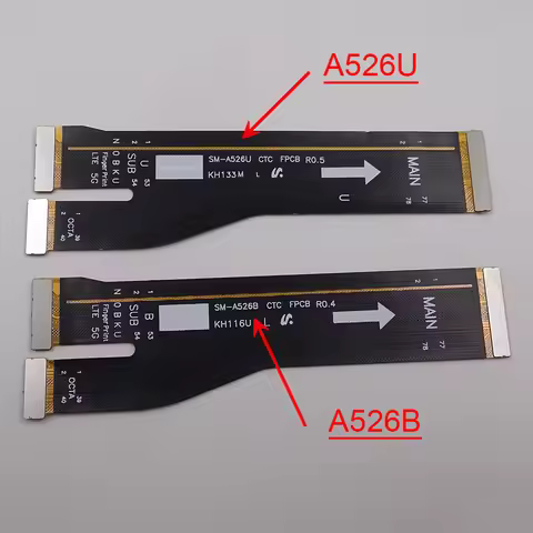 For Samsung Galaxy A52 5G A526U A526B A52S A528 A528B A528N Main Board Motherboard Connector Flex Ca