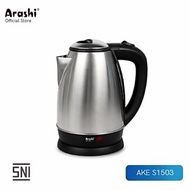 Arashi Electric Kettle - Electric Kettle - Water Heater - AKE S1503 - 1.5 Liter