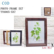 VS] WOODEN PICTURE PHOTO FRAME ACETATE COVER 5R 5x7 inches YY6065-5X7