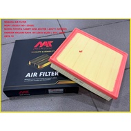 MEAUSU AIR FILTER  MSAF-25020(17801-25020)  MODEL:TOYOTA CAMRY NEW ASV70R / AXV71 (HYBRID) HARRIER M