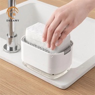 Soap Dispenser Kitchen Press-Type Dishwashing Liquid Box Cleaning Kitchen Detergent Portable