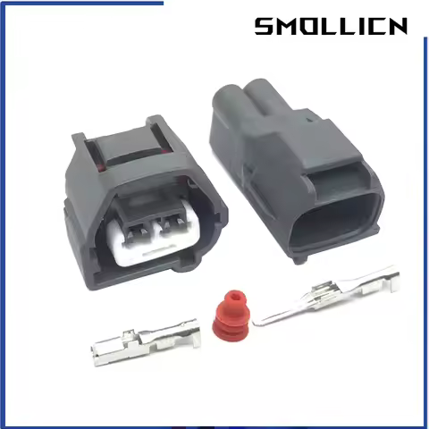 2 Sets 2 Pin 1JZ-GTE 2JZ-GTE Automotive Connector 90980-10947 Crankshaft Position Sensor Plug 7283-7