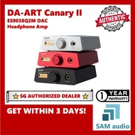 [🎶SG] DA-ART / YULONG Canary II (DAART Canary 2), ES9038Q2M DAC, Headphone Amplifier, 6.35mm SE, Hif