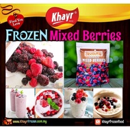 [Khayr Frozen] 🍓FROZEN MIXED BERRIES 🍇Viral Halal Frozen Food | Distribute by Muslim Supplier