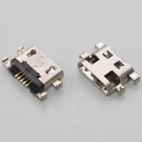100pcs Micro USB reverse heavy plate 1.2 Charging Port Connector for Lenovo A708t S890 for HuaWei G7