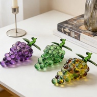 9.3*4.8*4cm Simulated Grape Ornament Grape Bunches Simple Decoration Platter Combination N1m6