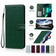 Classic Flip Case for Realme 16 15 15T 15X 14 14T 14X 13 12 12X 11 11X C31 V11 P1 Pro Plus 5G Matte 