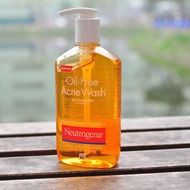 Sữa Rửa Mặt Neutrogena Oil Free Acne Wash dành cho da dầu mụn da nhờn (size lớn 269ml)