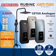 Rubine CETUS Analogue Series RWH-CE521D Rainshower / RWH-CE520N Hand Shower Water Heater / DC Pump /