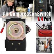 12v Air Compressor Switch G1/4" 75~120psi Single Port Pressure Switch for Air Compression