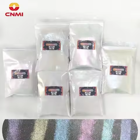 20g CNMI 6Colors Chameleon Powder Pigment Color Shift Indigo to Violet White Pearl Pigment For DIY R