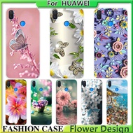 HUAWEI Nova 2 Lite Nova 3 Nova 3i Nova 5i Nova 5 Nova 5 Pro Nova 5T Case Silicone TPU Jelly Case Flower Design Phone Case