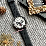 BALMER | 8167G Multifunction Sapphire Men Watch with Black Silicon Strap Multiple Colours Option | Official Warranty