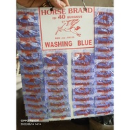 Balau Blau Sachet / Blau Baju Sachet isi 40 Horse Brand Washing Blue