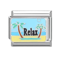 Italian Bracelet charm อิตาเลี่ยนชาร์ม🇮🇹👩🏼‍🦱(ราคาสำหรับ 1 ชิ้น ขนาด1 x 0.9 cm) 🙋🏻‍♀️พร้อมส่งจากไทย✨🇹