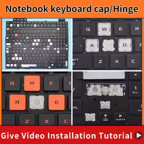 Replacement Keycap Key cap for ASUS ROG FX504 FX504GD FX504GE FX504GM FX80 FX80GM FX505 V170762HS1 0