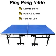 Foldable Table Tennis Table Indoor Meja Ping Pong