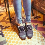 法國國民帆布鞋【Bensimon】全新可可棕色保暖絨毛鞋