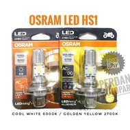 Lampu LED Motor OSRAM LED HS1 H4 12v Vixion Byson R15 MX King