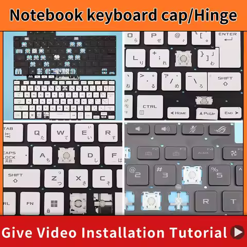 Replacement Keycap Key Hinge For ASUS ROG Zephyrus G16 (2024) GA605 GA605WV G14 GA403U Laptop Keyboa