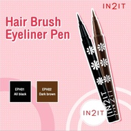 IN2IT Hair Brush Eyeliner Pen Waterproof Eye Liner EPH With 5 Shades