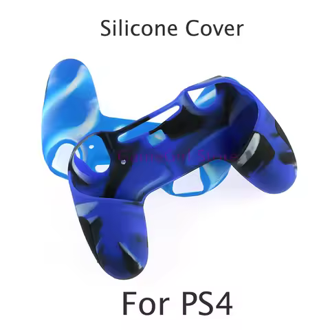 12pcs For PS4 Soft Rubber Silicone Case for Playstation 4 Controller Thicker Skin Protective Cover