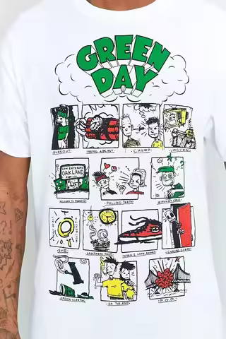 New! Green Day T-Shirt Tee Unisex Adult Gift S-4XL MM1116 Fashion Streetwear Oversized T Shirt Graph