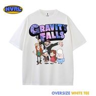 Oversized gravity falls movie vintage tee