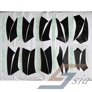 W125/125X/W110R/W100R/SPACY/FUTURE/EX5/EX5CLASS/Dash/Fi Mudguard Sticker