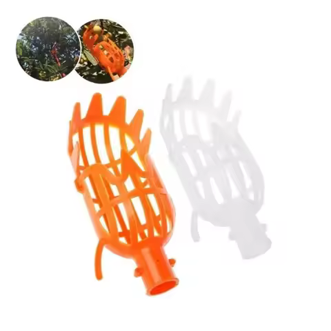 Fruit Picking Tool Greenhouse Plastic Fruit Picker Catcher Farm Garden Picking Device Garden Greenho