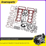 Engine Repair Gaskets Seals Kit Fit 4.0 T For Audi S6 S7 RS6 RS7 C7 S8 4.0T V8 CEU CGT CTG 13-18 079