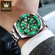 【Hot Sale】OLEVS นาฬิกาข้อมือหรูหรา ของแท้ สำหรับชายขาย2022กันน้ำPawn Ticketของขวัญผู้ชายเหล็กกล้าไร้สนิมหรูหรากีฬานาฬิกาควอตซ์rolex