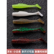 ☘️umpan getah pancing soft plastic lure saltwater artificial bait fish​ Floating T-Tail Soft Bait TP