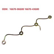 wsustore--Car Fuel Return Oil Pipe 16670-06G08 16670-43G00 for TD27 TD23 F22 F23 D21 R50 E24 Replace