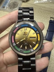東方錶orient sea king 彩虹潛水錶，送條新帶可小議，自用，可正常走動