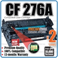 2x Compatible to HP CF276X 76X CF 276X CF276A Laserjet Pro M404 M428 M404dn M404dw M404n M428dw MFP 