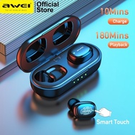 Awei T13 Pro Wireless Earbuds In-Ear V5.3 Bluetooth Earphones Bass Earbuds TWS Earphone with Mic Com