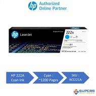 HP 222A Original LaserJet Toner Cartridge [ W2220A/W2221A/W2222A/W2223A]