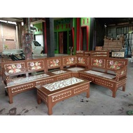 CHECK OUT GUEST CORNER CHAIR MINIMALIST CORNER CHAIR TEAK GUEST CHAIR SET CHAIRS + FREE GUEST TISSUE