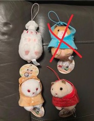 （包平郵！）日本 助六の日常 助六的日常 倉鼠 豚鼠 公仔 掛件 包掛 掛飾
