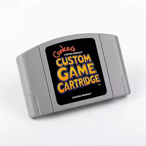 Customize Fee N64 Game Cartridge With Retail Box USA NTSC EUR PAL Version for Nintendo 64 Console